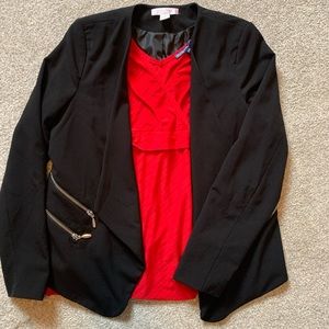Thyme/motherhood maternity medium blazer and shirt